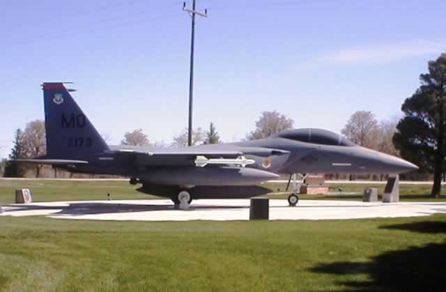 F-15B Eagle at Mountain Home Air Force Base